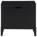 Brookmead 2 - drawer Nightstand Black - Walo Furniture