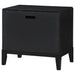 Brookmead 2 - drawer Nightstand Black - Walo Furniture