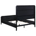 Brookmead 60 - inch Upholstered California King Bed Black - Walo Furniture