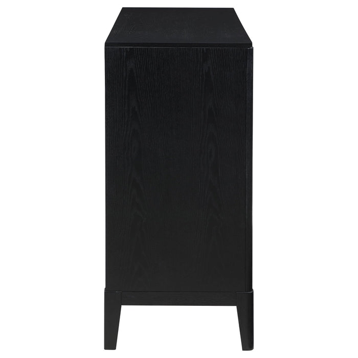 Brookmead 8 - drawer Dresser Black - Walo Furniture