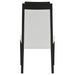 Brookmead Wood Dining Side Chair Ivory and Black (Set of 2) - Walo Furniture