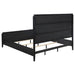 Brookmead Wood Eastern King Panel Bed Black - Walo Furniture