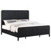 Brookmead Wood Eastern King Panel Bed Black - Walo Furniture