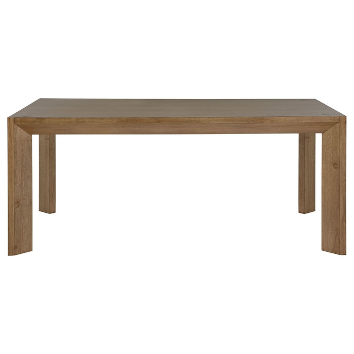 Bruner 72 - inch Rectangular Wood Dining Table Natural Brown - Walo Furniture