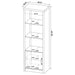 Burke 3 - shelf Engineered Wood Media Tower Grey Driftwood - Walo Furniture