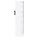 Cabra 4 - door LED Curio Display Cabinet White High Gloss - Walo Furniture