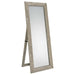 Cadence Tempered Glass Full Length Mirror Grey Washed Oak - Walo Furniture