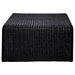 Cahya 3 - piece Rattan Coffee and End Table Set Black - Walo Furniture