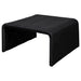 Cahya Woven Rattan Square Coffee Table Black - Walo Furniture