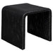 Cahya Woven Rattan Square End Table Black - Walo Furniture