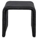 Cahya Woven Rattan Square End Table Black - Walo Furniture