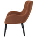 Calvin Upholstered Modern Arm Accent Chair Rust - Walo Furniture