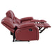 Camila 2 - piece Upholstered Reclining Sofa Set Red - Walo Furniture