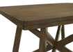 Canfield 47 - inch Square Counter Height Dining Table Brown - Walo Furniture