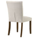 Cantley Upholstered Dining Side Chair Beige (Set of 2) - Walo Furniture