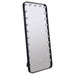 Canton 32 x 71 Inch LED Standing Mirror with Speakers Black - Walo Furniture