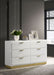 Caraway 6 - drawer Dresser White - Walo Furniture