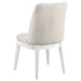 Carissa Upholstered Dining Side Chair Beige (Set of 2) - Walo Furniture