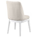 Carissa Upholstered Dining Side Chair Beige (Set of 2) - Walo Furniture