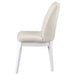 Carissa Upholstered Dining Side Chair Beige (Set of 2) - Walo Furniture