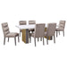 Carla Velvet Upholstered Dining Side Chair Ash (Set of 2) - Walo Furniture