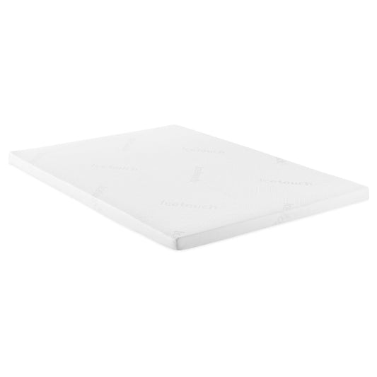 Cascade 3" Full Cool Memory Foam Mattress Topper - Walo Furniture