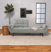 Caufield Upholstered Tufted Convertible Sofa Bed Grey - Walo Furniture