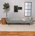 Caufield Upholstered Tufted Convertible Sofa Bed Grey - Walo Furniture