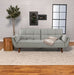 Caufield Upholstered Tufted Convertible Sofa Bed Grey - Walo Furniture