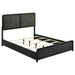 Cavelle 4 - piece Eastern King Bedroom Set Black - Walo Furniture