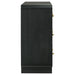 Cavelle 6 - drawer Dresser Cabinet Black - Walo Furniture