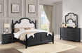 Celina 4 - piece Eastern King Bedroom Set Black - Walo Furniture