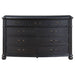 Celina 9 - drawer Dresser Black - Walo Furniture