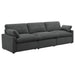 Collins Modular Power Sofa Dark Grey - Walo Furniture