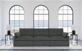 Collins Modular Power Sofa Dark Grey - Walo Furniture