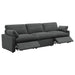 Collins Modular Power Sofa Dark Grey - Walo Furniture