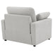 Collins Upholstered Power Recliner Chair Grey - Walo Furniture