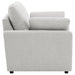 Collins Upholstered Power Recliner Chair Grey - Walo Furniture