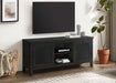 Concord 2 - door 60 - inch TV Stand Console Distressed Java - Walo Furniture