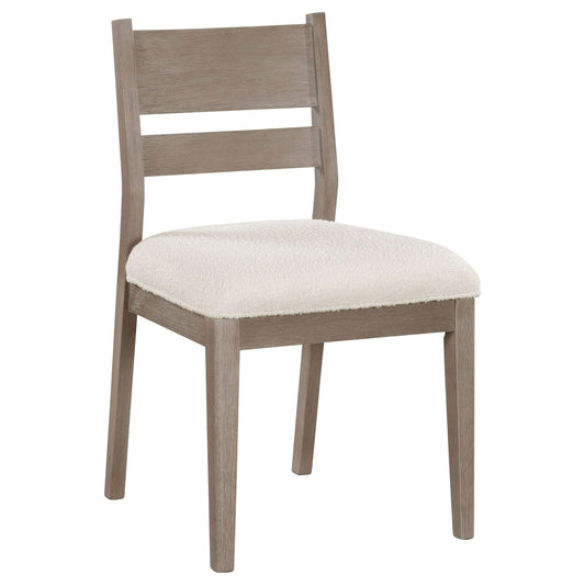 Cornelia Wood Dining Side Chair Coastal Grey (Set of 2) - Walo Furniture