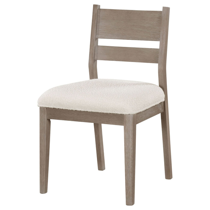 Cornelia Wood Dining Side Chair Coastal Grey (Set of 2) - Walo Furniture