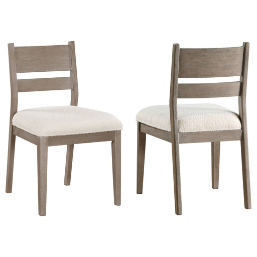 Cornelia Wood Dining Side Chair Coastal Grey (Set of 2) - Walo Furniture