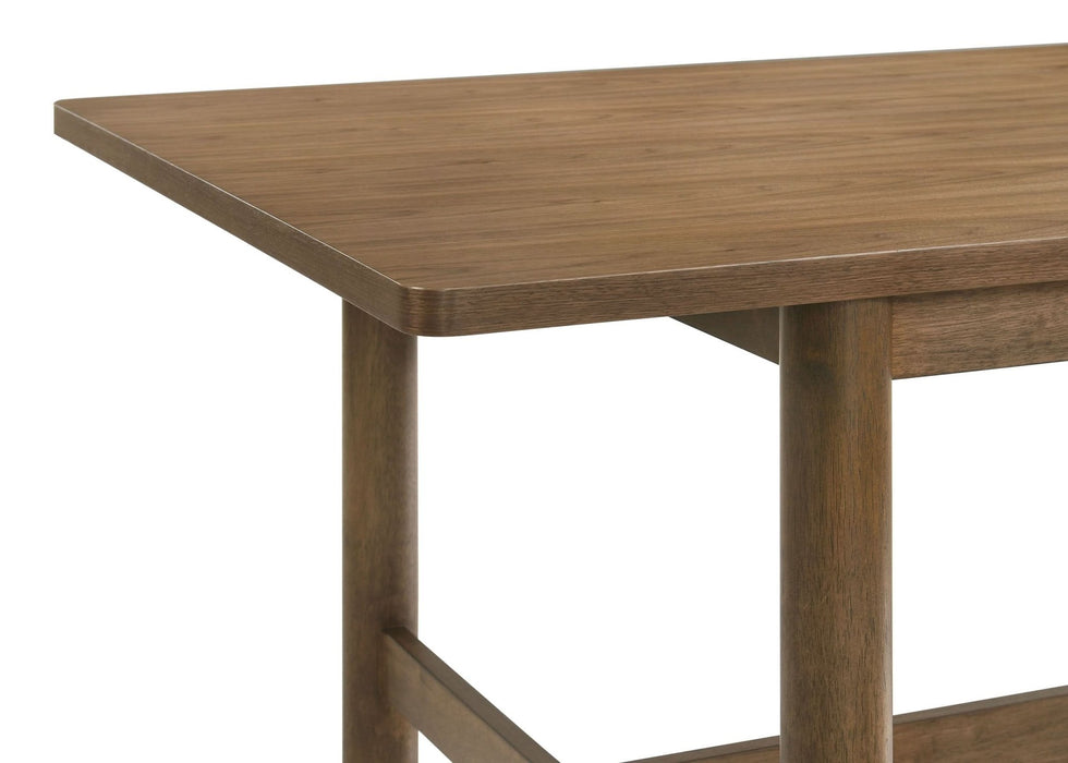 Crestmore 71 - inch Rectangular Wood Dining Table Walnut - Walo Furniture