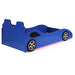 Cruiser Wood Twin LED Race Car Bed Blue - Walo Furniture