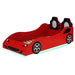 Cruiser Wood Twin LED Race Car Bed Red - Walo Furniture