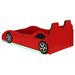 Cruiser Wood Twin LED Race Car Bed Red - Walo Furniture