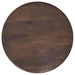 Dale Round Solid Mango Wood Coffee Table Brown - Walo Furniture