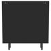 Dalia 2 - door Accent Storage Cabinet with Shelving Black - Walo Furniture