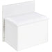 Danbury 3 - drawer Makeup Vanity & Stool Set White High Gloss - Walo Furniture