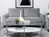 Davis Upholstered Rolled Arm Sofa Grey - Walo Furniture